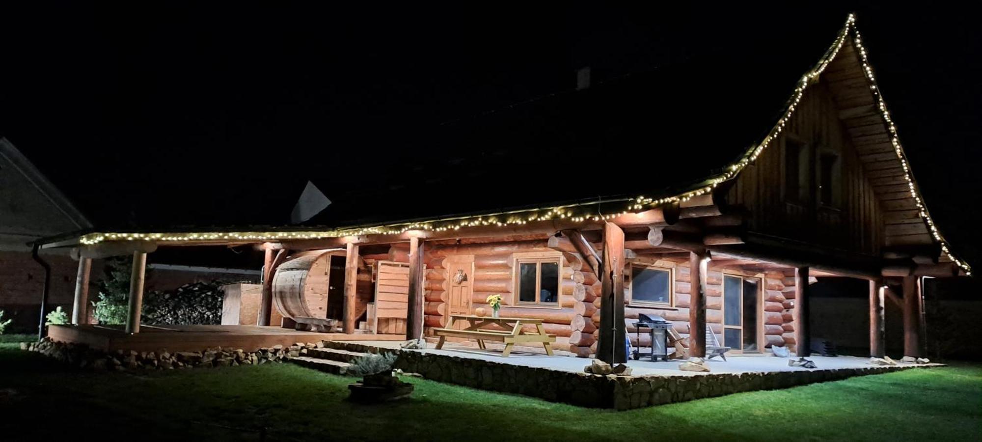 Villa Wellness Srub U Holubu Malsice Exterior foto