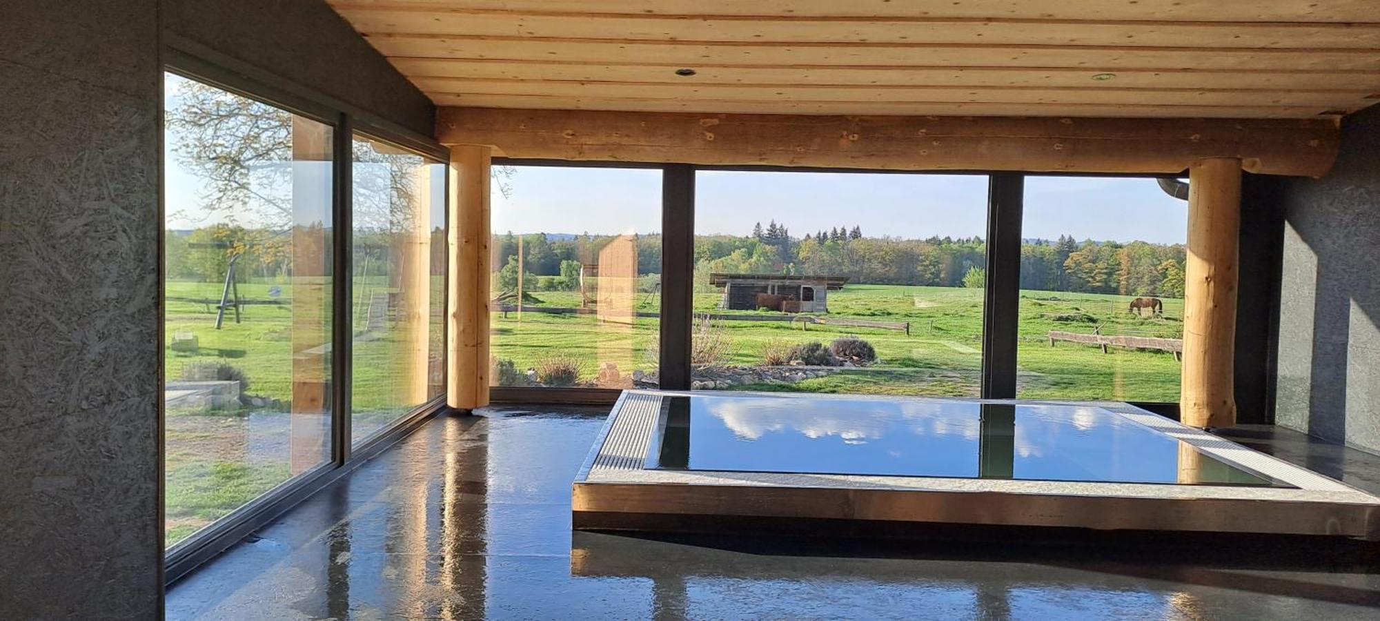 Villa Wellness Srub U Holubu Malsice Exterior foto